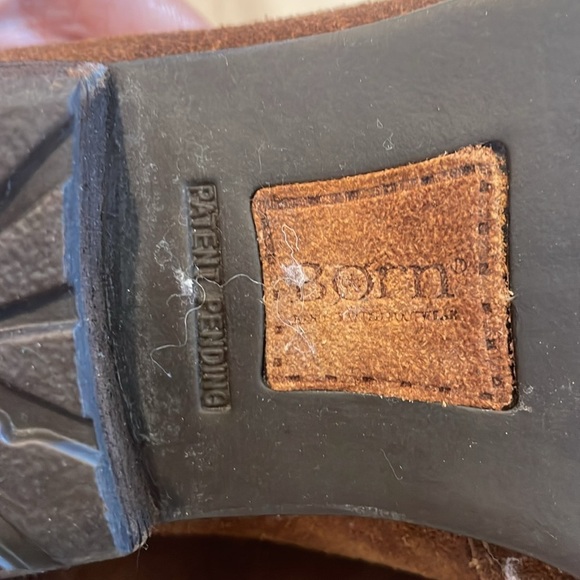 Born Kerri Distressed rust tobacco Brown Booties - Picture 10 of 14